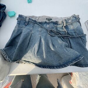 Wild Fable Blue Denim Skirt